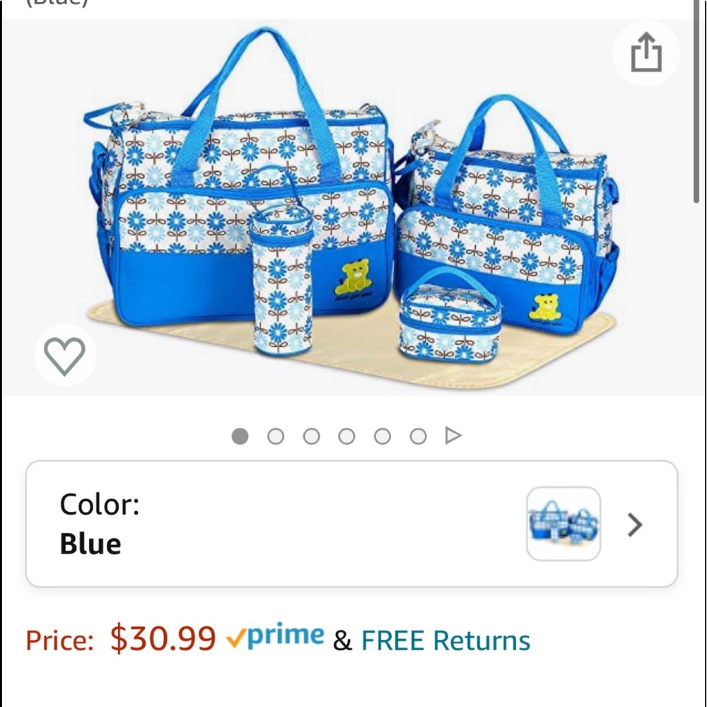 Baby diaper bag like new